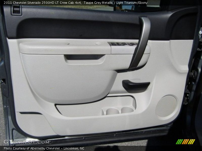 Taupe Grey Metallic / Light Titanium/Ebony 2011 Chevrolet Silverado 2500HD LT Crew Cab 4x4