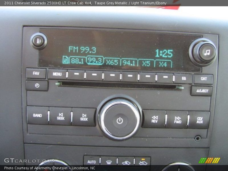 Taupe Grey Metallic / Light Titanium/Ebony 2011 Chevrolet Silverado 2500HD LT Crew Cab 4x4