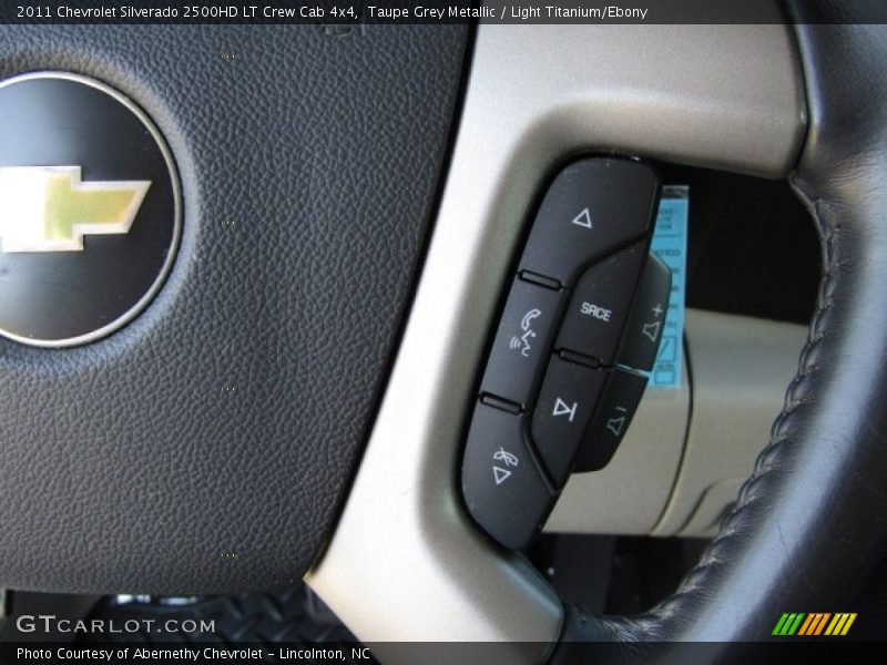 Taupe Grey Metallic / Light Titanium/Ebony 2011 Chevrolet Silverado 2500HD LT Crew Cab 4x4