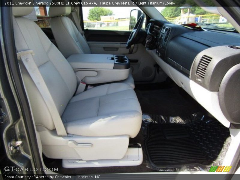 Taupe Grey Metallic / Light Titanium/Ebony 2011 Chevrolet Silverado 2500HD LT Crew Cab 4x4