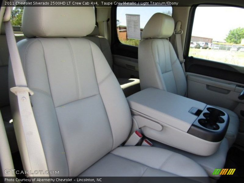 Taupe Grey Metallic / Light Titanium/Ebony 2011 Chevrolet Silverado 2500HD LT Crew Cab 4x4