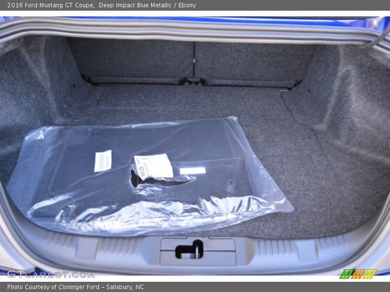 Deep Impact Blue Metallic / Ebony 2016 Ford Mustang GT Coupe