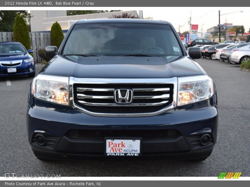 Bali Blue Pearl / Gray 2012 Honda Pilot LX 4WD