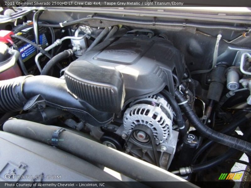 Taupe Grey Metallic / Light Titanium/Ebony 2011 Chevrolet Silverado 2500HD LT Crew Cab 4x4