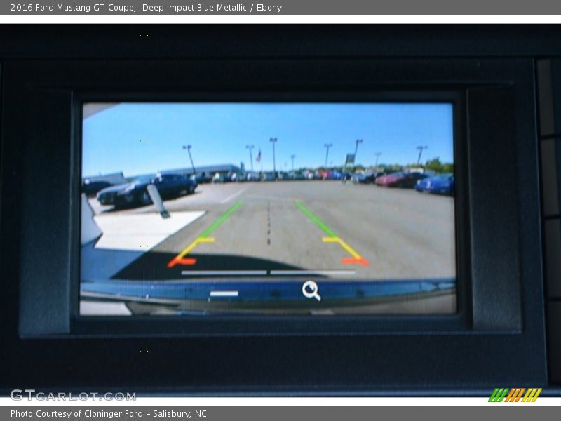 Deep Impact Blue Metallic / Ebony 2016 Ford Mustang GT Coupe