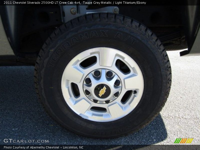 Taupe Grey Metallic / Light Titanium/Ebony 2011 Chevrolet Silverado 2500HD LT Crew Cab 4x4