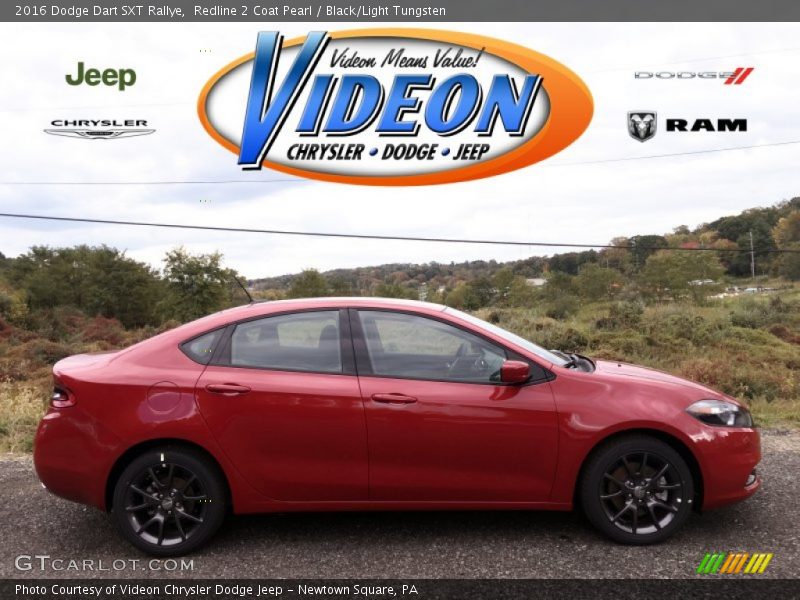Redline 2 Coat Pearl / Black/Light Tungsten 2016 Dodge Dart SXT Rallye