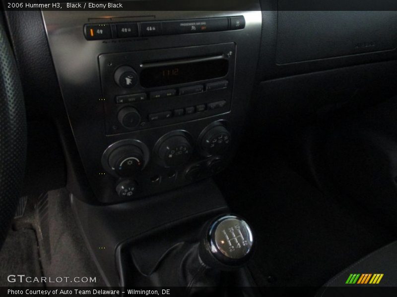 Black / Ebony Black 2006 Hummer H3