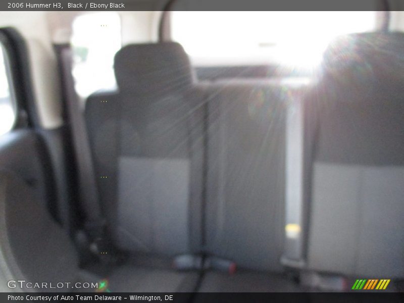 Black / Ebony Black 2006 Hummer H3