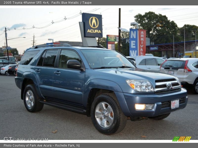 Pacific Blue Metallic / Taupe 2005 Toyota 4Runner SR5 4x4