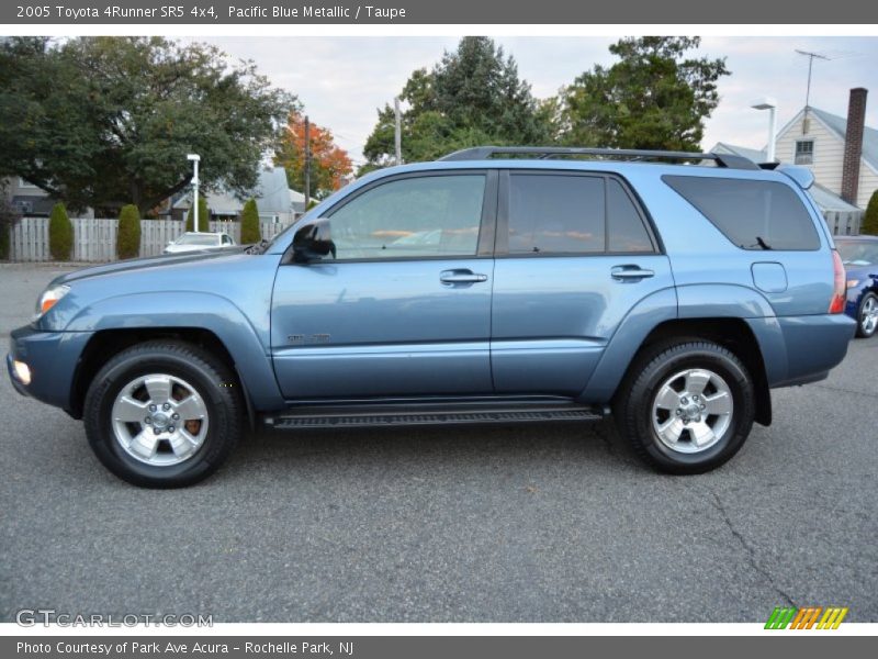 Pacific Blue Metallic / Taupe 2005 Toyota 4Runner SR5 4x4