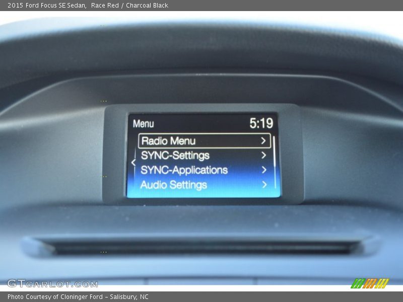 Race Red / Charcoal Black 2015 Ford Focus SE Sedan