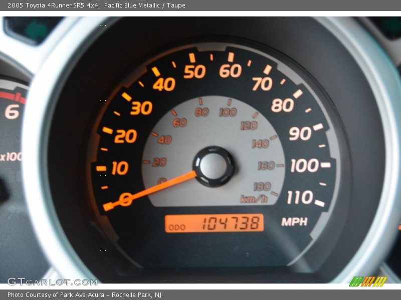 Pacific Blue Metallic / Taupe 2005 Toyota 4Runner SR5 4x4