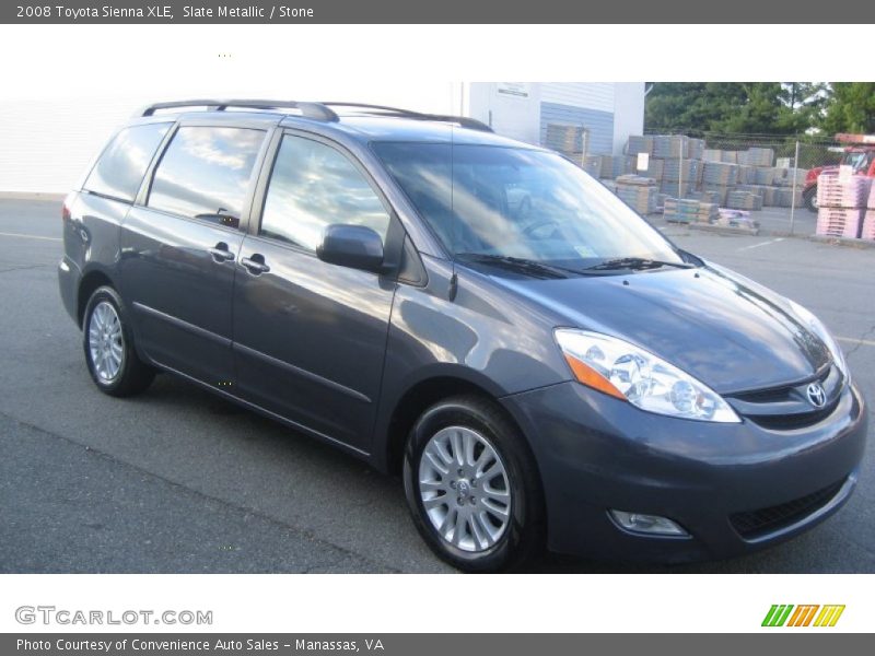 Slate Metallic / Stone 2008 Toyota Sienna XLE