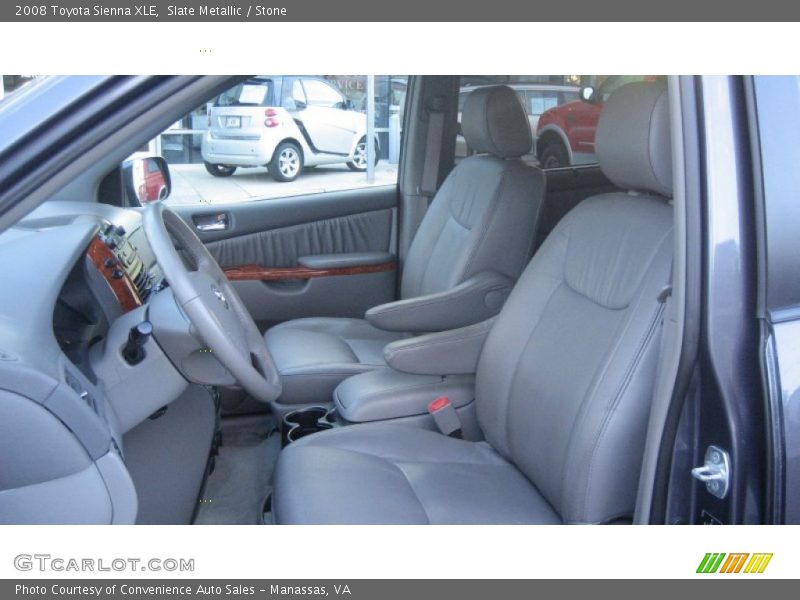Slate Metallic / Stone 2008 Toyota Sienna XLE