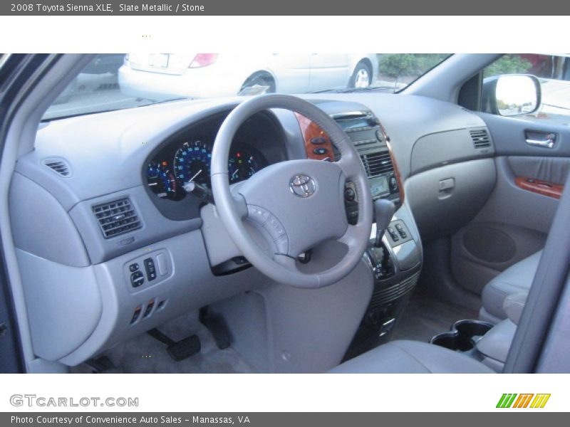 Slate Metallic / Stone 2008 Toyota Sienna XLE