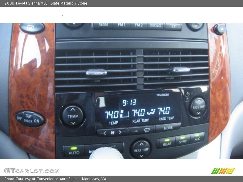 Slate Metallic / Stone 2008 Toyota Sienna XLE