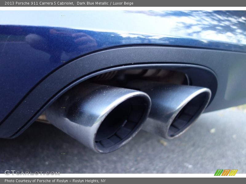 Dark Blue Metallic / Luxor Beige 2013 Porsche 911 Carrera S Cabriolet
