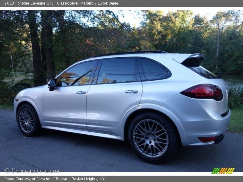 Classic Silver Metallic / Luxor Beige 2013 Porsche Cayenne GTS