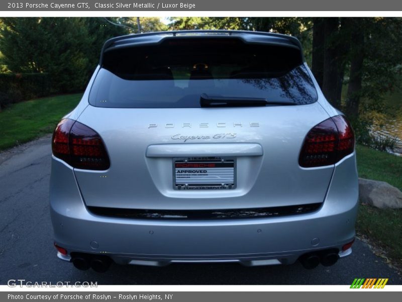 Classic Silver Metallic / Luxor Beige 2013 Porsche Cayenne GTS