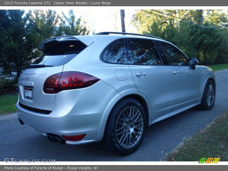 Classic Silver Metallic / Luxor Beige 2013 Porsche Cayenne GTS