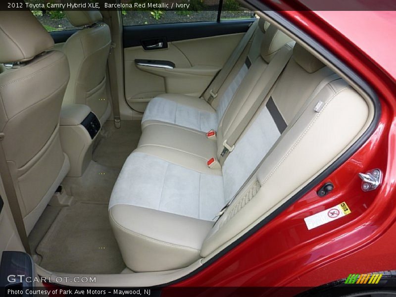 Barcelona Red Metallic / Ivory 2012 Toyota Camry Hybrid XLE