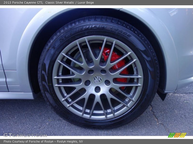 Classic Silver Metallic / Luxor Beige 2013 Porsche Cayenne GTS