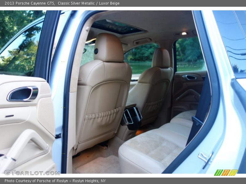Classic Silver Metallic / Luxor Beige 2013 Porsche Cayenne GTS