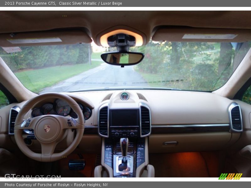 Classic Silver Metallic / Luxor Beige 2013 Porsche Cayenne GTS