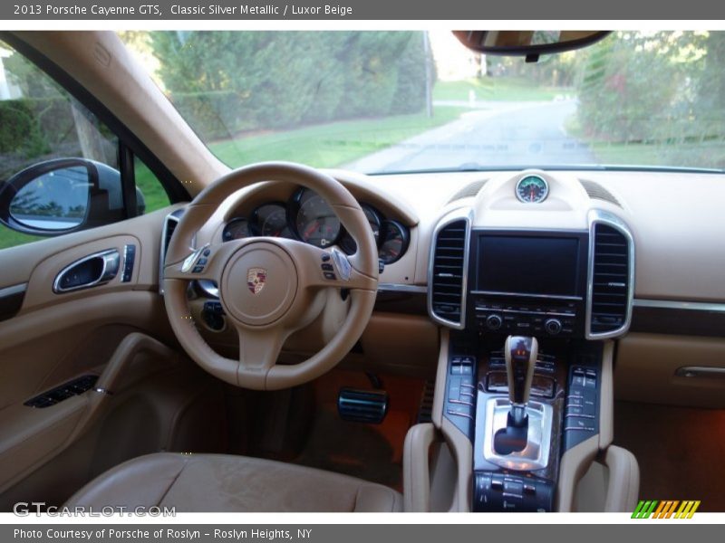 Classic Silver Metallic / Luxor Beige 2013 Porsche Cayenne GTS