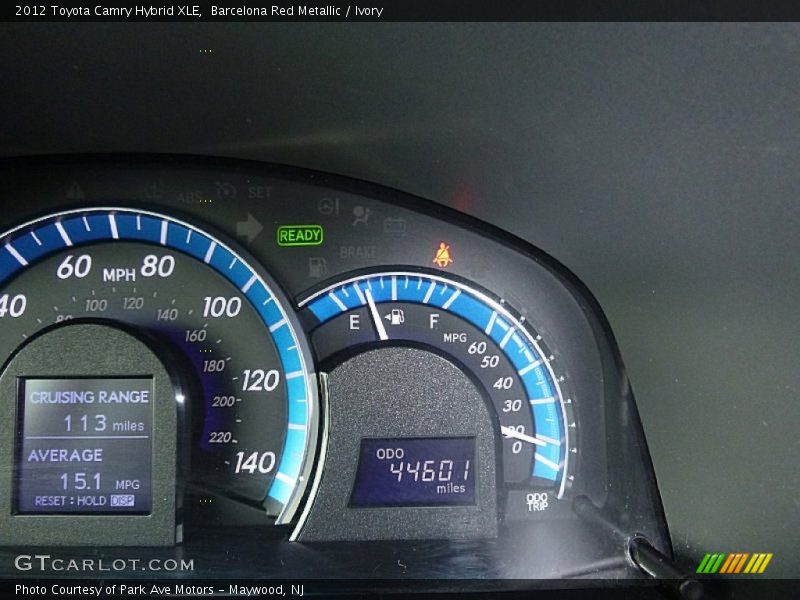 Barcelona Red Metallic / Ivory 2012 Toyota Camry Hybrid XLE
