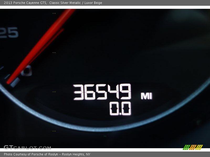 Classic Silver Metallic / Luxor Beige 2013 Porsche Cayenne GTS
