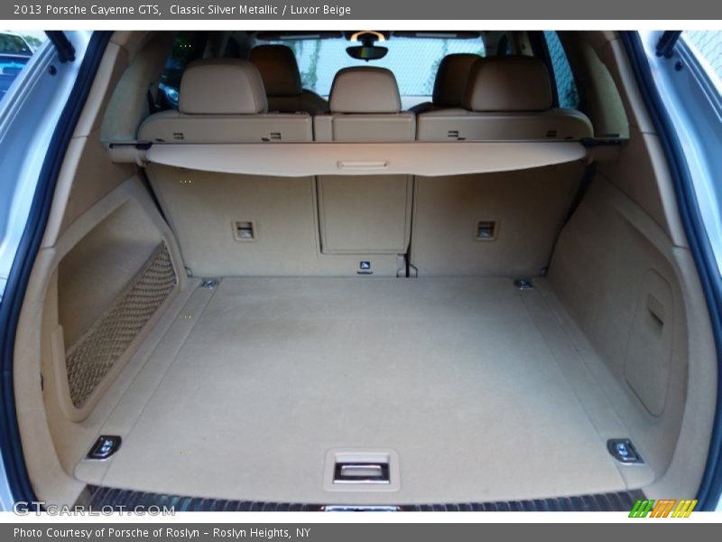 Classic Silver Metallic / Luxor Beige 2013 Porsche Cayenne GTS