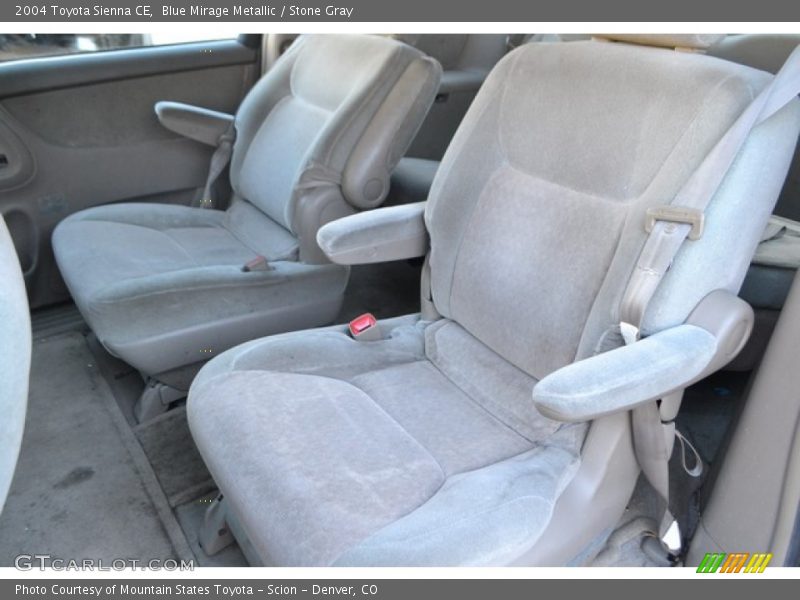 Blue Mirage Metallic / Stone Gray 2004 Toyota Sienna CE