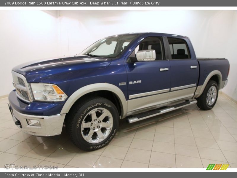 Front 3/4 View of 2009 Ram 1500 Laramie Crew Cab 4x4