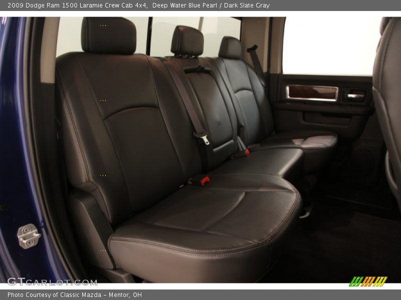 Deep Water Blue Pearl / Dark Slate Gray 2009 Dodge Ram 1500 Laramie Crew Cab 4x4