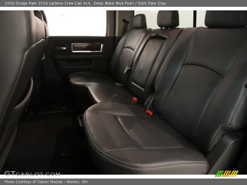 Deep Water Blue Pearl / Dark Slate Gray 2009 Dodge Ram 1500 Laramie Crew Cab 4x4