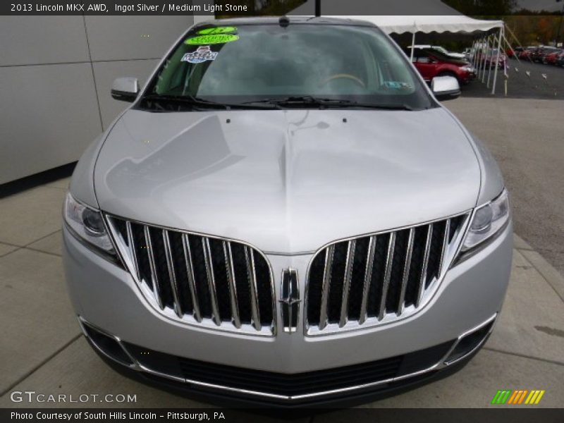 Ingot Silver / Medium Light Stone 2013 Lincoln MKX AWD