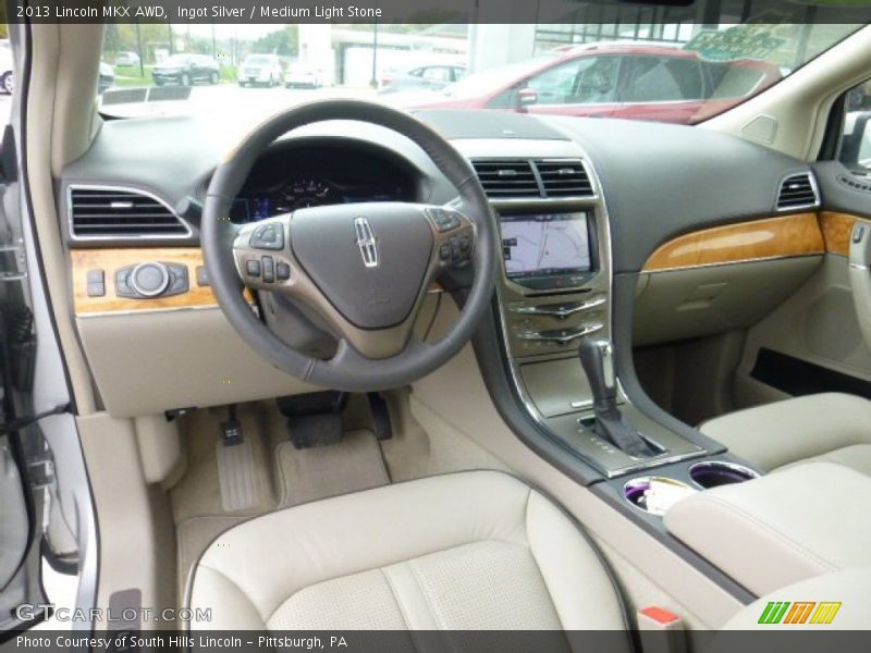 Ingot Silver / Medium Light Stone 2013 Lincoln MKX AWD