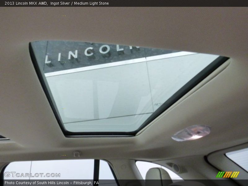 Ingot Silver / Medium Light Stone 2013 Lincoln MKX AWD