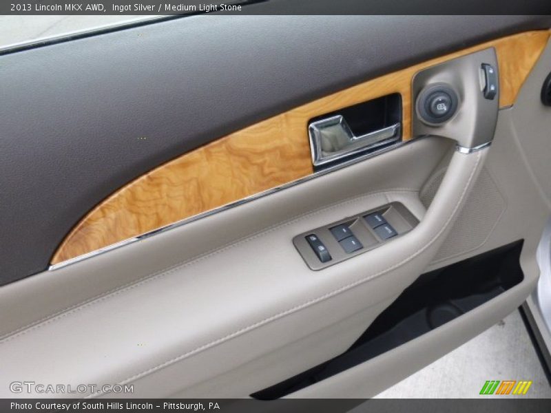 Ingot Silver / Medium Light Stone 2013 Lincoln MKX AWD