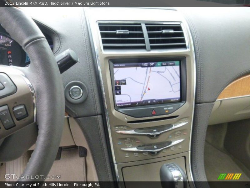 Ingot Silver / Medium Light Stone 2013 Lincoln MKX AWD