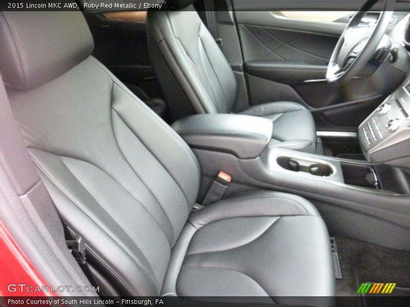 Front Seat of 2015 MKC AWD