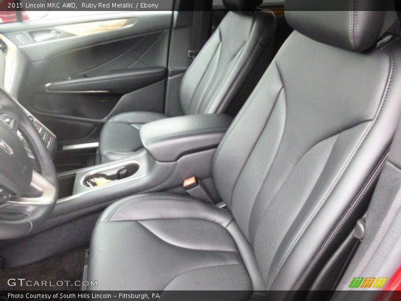 Ruby Red Metallic / Ebony 2015 Lincoln MKC AWD