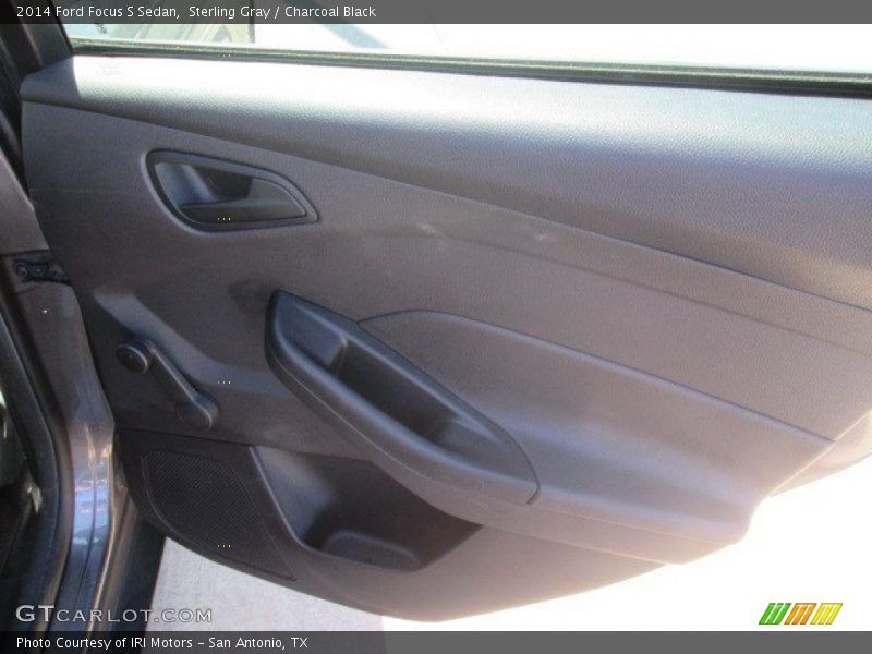 Sterling Gray / Charcoal Black 2014 Ford Focus S Sedan