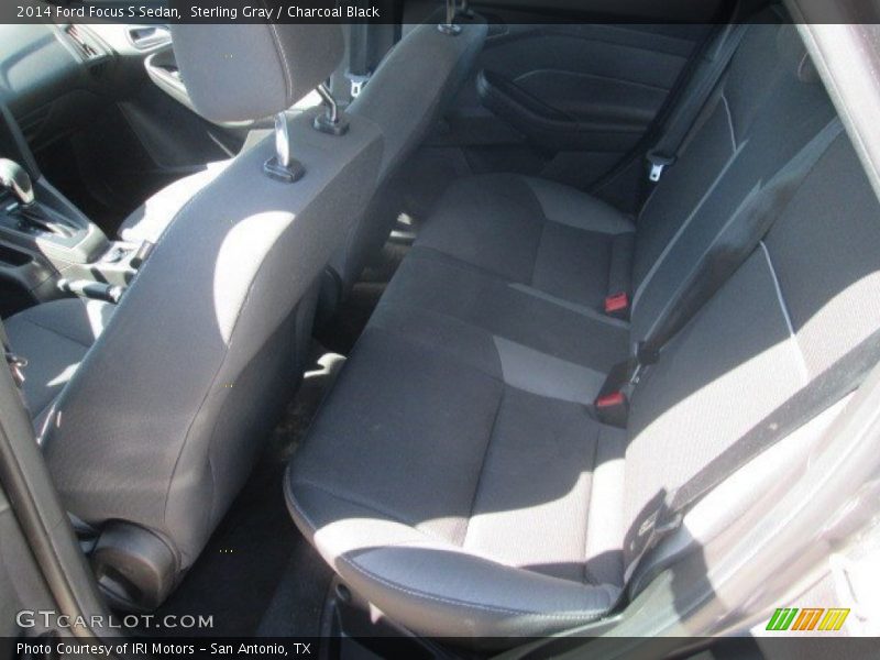 Sterling Gray / Charcoal Black 2014 Ford Focus S Sedan
