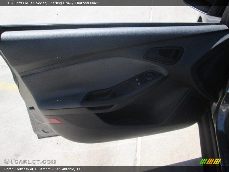 Sterling Gray / Charcoal Black 2014 Ford Focus S Sedan