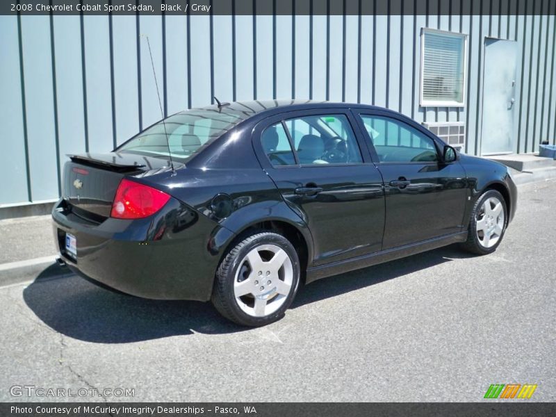 Black / Gray 2008 Chevrolet Cobalt Sport Sedan