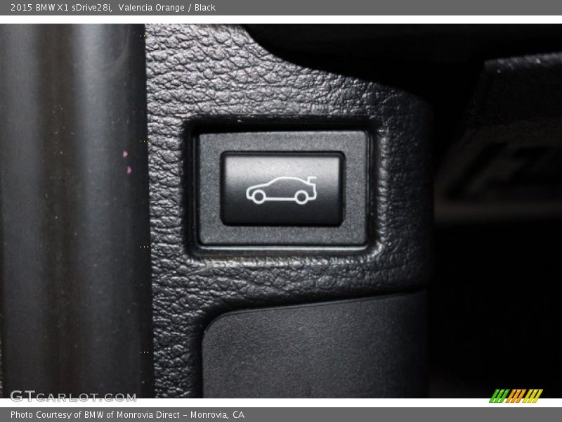 Valencia Orange / Black 2015 BMW X1 sDrive28i