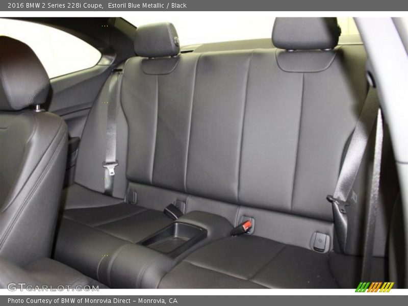 Rear Seat of 2016 2 Series 228i Coupe